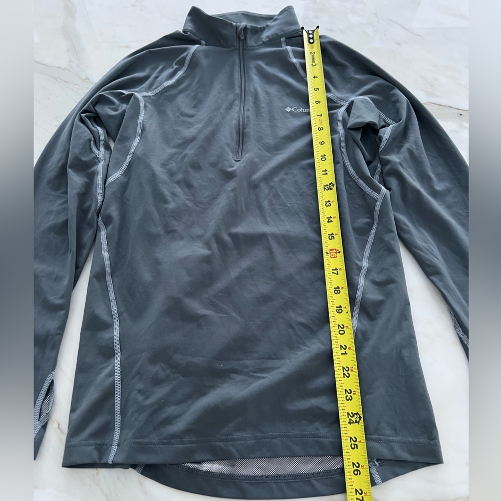 COLUMBIA OMNI-HEAT THERMAL REFLECTIVE GRAY LIGHT WEIGHT JACKET SIZE S/P - Picture 15 of 17